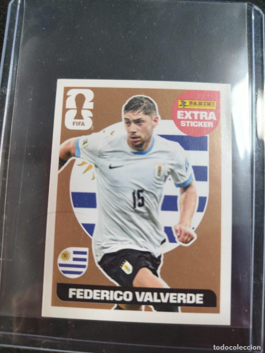 Football Stickers: Fede Valverde (Extra Sticker - Bronce) Mundial Fifa World Cup 2026 (Panini)