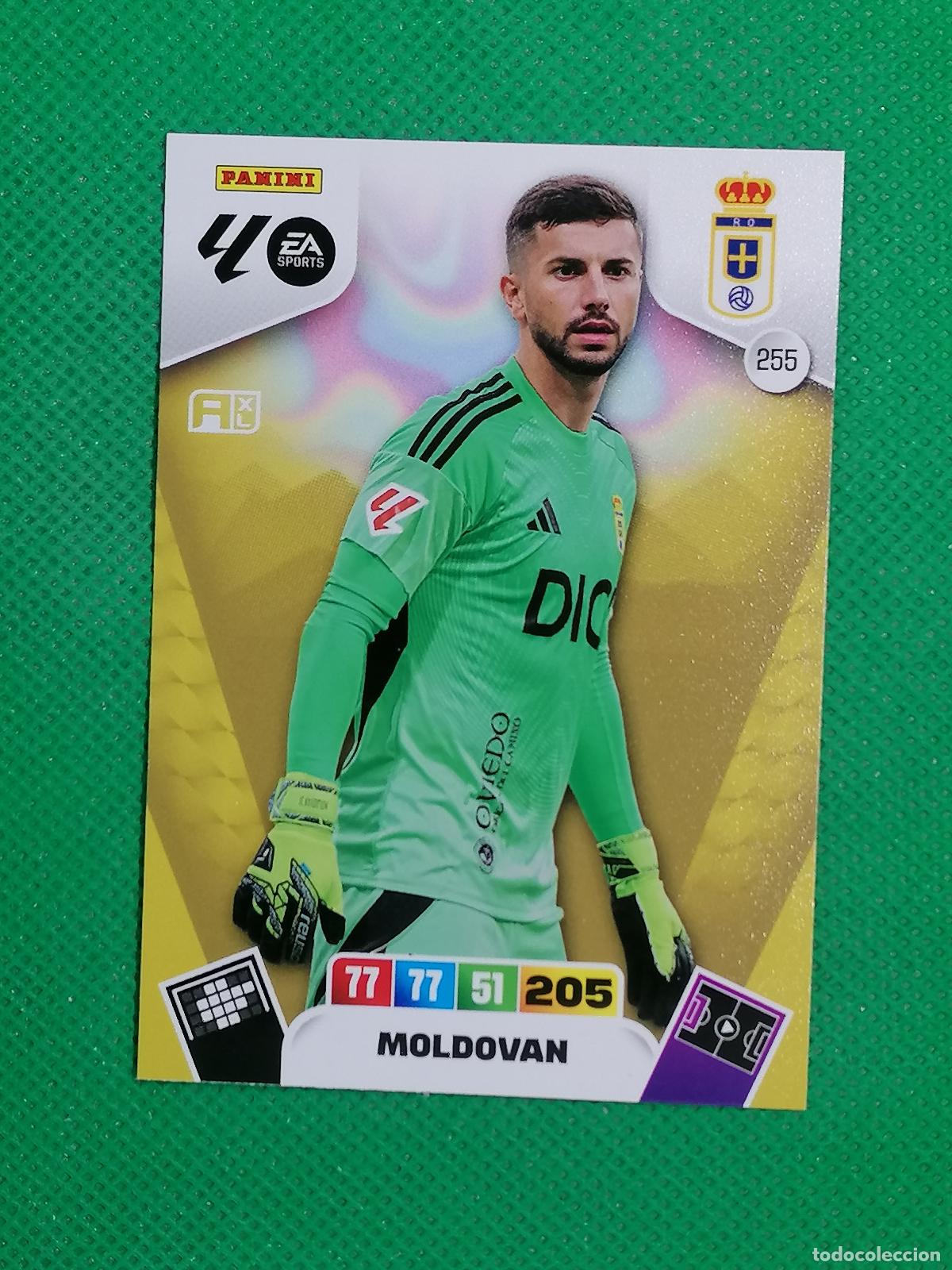 Football Stickers: 255 MOLDOVAN REAL OVIEDO ⚽ LIGA ADRENALYN XL 2025 2026 25 26 ⚽