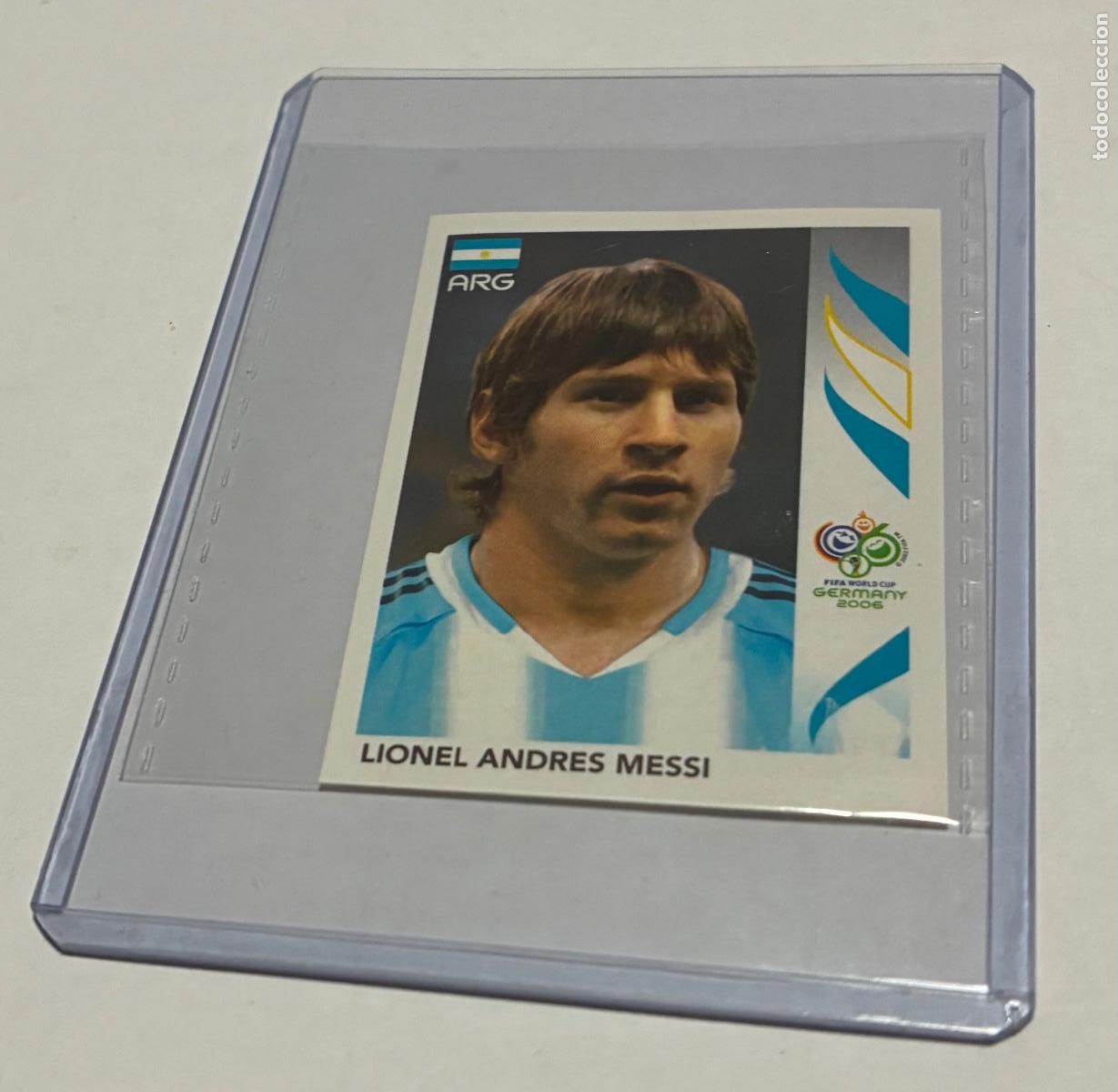 Cromos de f&uacute;tbol: MESSI ROOKIE MUNDIAL ALEMANIA 2006, PANINI