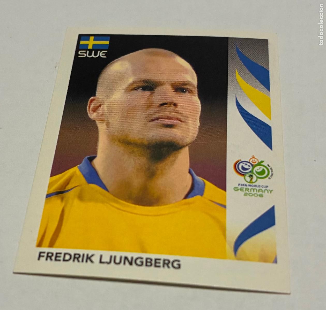 Fu&szlig;ball-Sticker: CROMO FUTBOL MUNDIAL ALEMANIA 2006, PANINI, Numero 161, Fredik Lungberg, Suecia