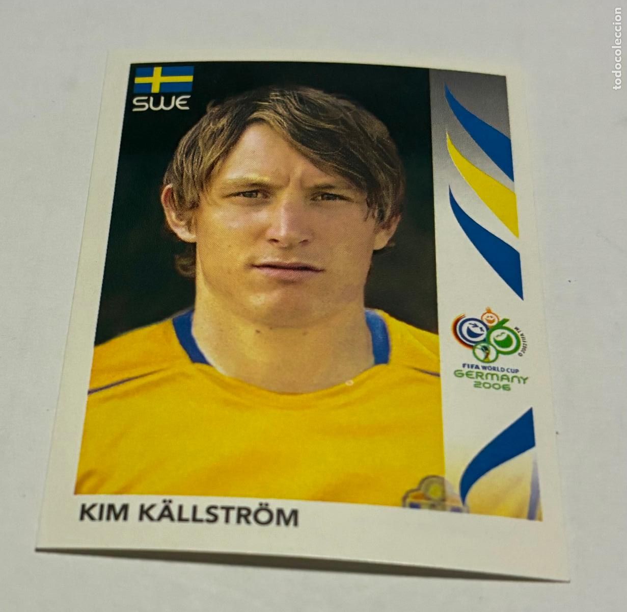 Football Stickers: CROMO FUTBOL MUNDIAL ALEMANIA 2006, PANINI, Numero 159, KIM KALLSTROM, Suecia