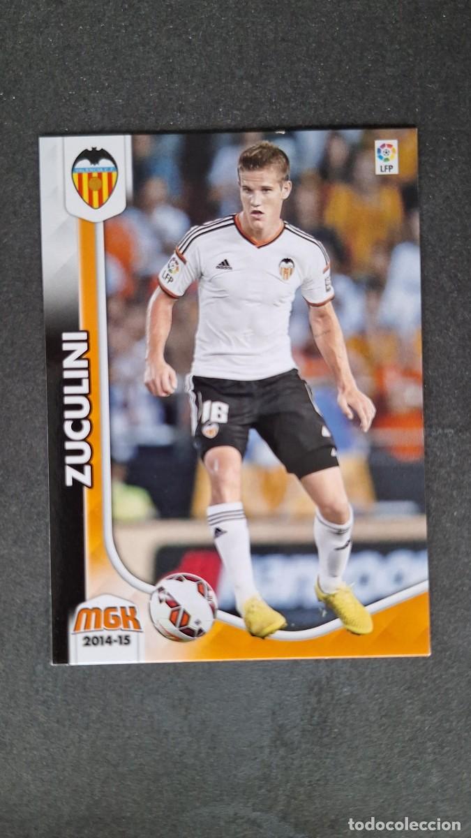Cromos de f&uacute;tbol: L1 ZUCULINI VALENCIA C. F. NUEVA FICHA 337 BIS PANINI MEGACRACKS 2014 2015 14 15