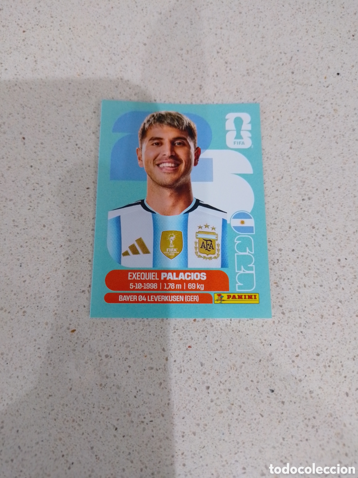 Cromos de f&uacute;tbol: CROMO NUMERO 11 PALACIOS ARGENTINA. MUNDIAL 2026. PANINI.