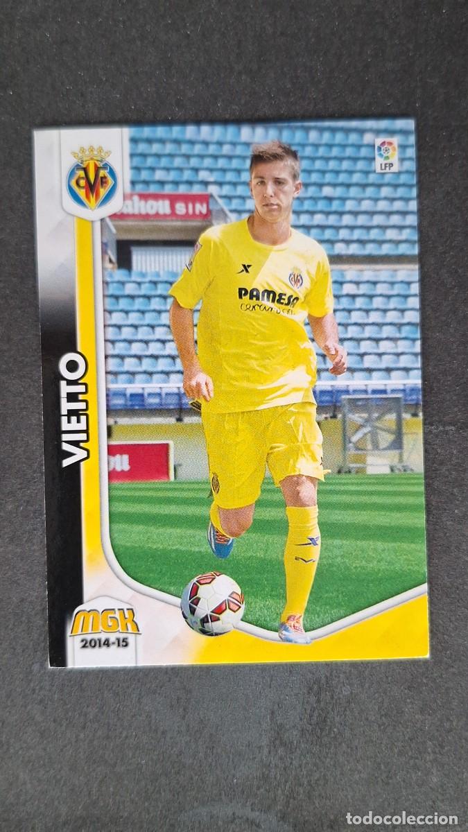 Cromos de f&uacute;tbol: L1 VIETTO VILLARREAL C. F. NUEVA FICHA 360 BIS PANINI MEGACRACKS 2014 2015 14 15