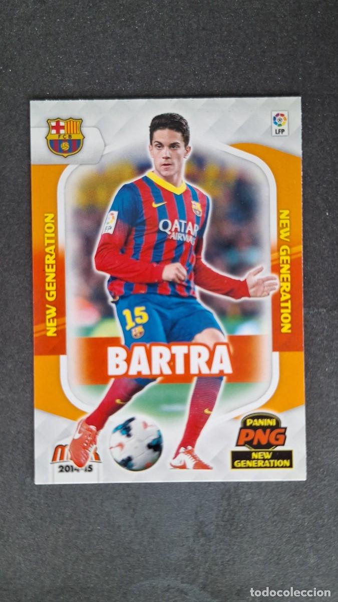 Cromos de f&uacute;tbol: L1 BARTRA F. C. BARCELONA NEW GENERATION 363 PANINI MEGACRACKS 2014 2015 14 15