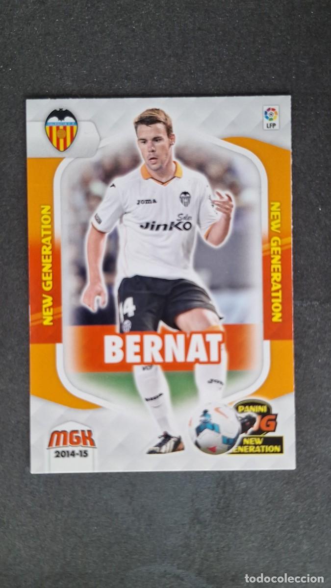 Cromos de f&uacute;tbol: L1 BERNAT VALENCIA C. F. NEW GENERATION 364 PANINI MEGACRACKS 2014 2015 14 15