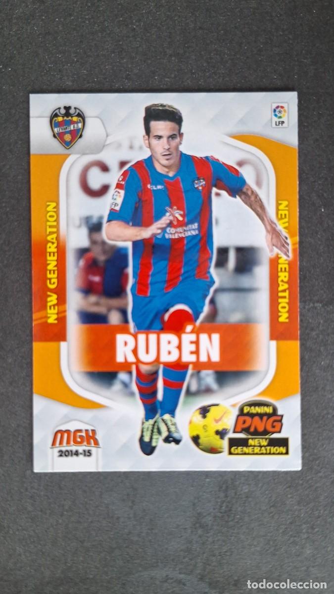 Cromos de f&uacute;tbol: L1 RUBEN LEVANTE U. D. NEW GENERATION 374 PANINI MEGACRACKS 2014 2015 14 15