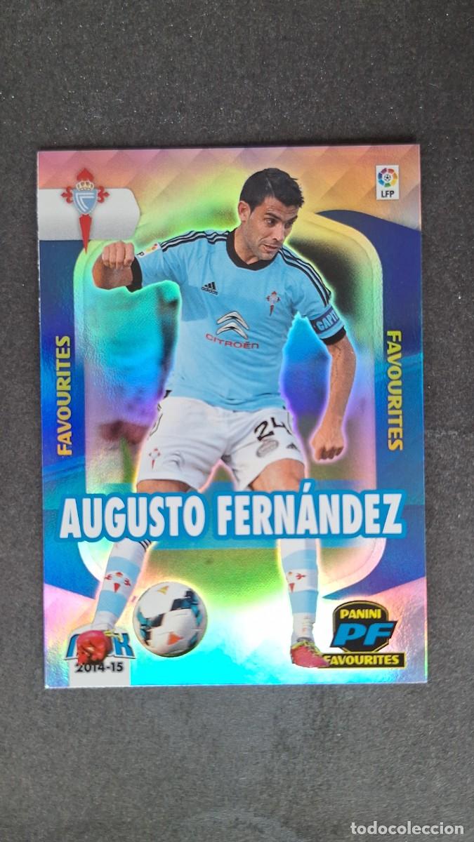 Cromos de f&uacute;tbol: L1 AUGUSTO FERNANDEZ CELTA DE VIGO FAVOURITES 381 PANINI MEGACRACKS 2014 2015 14 15