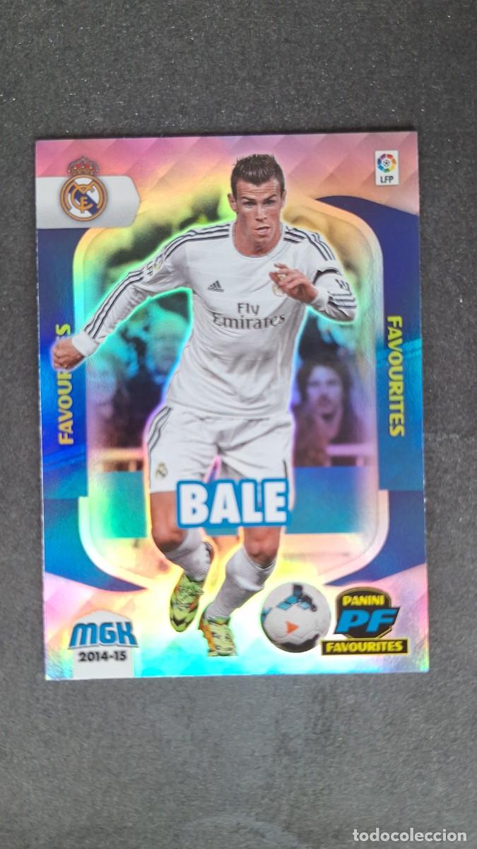 Cromos de f&uacute;tbol: L1 BALE REAL MADRID FAVOURITES 382 PANINI MEGACRACKS 2014 2015 14 15
