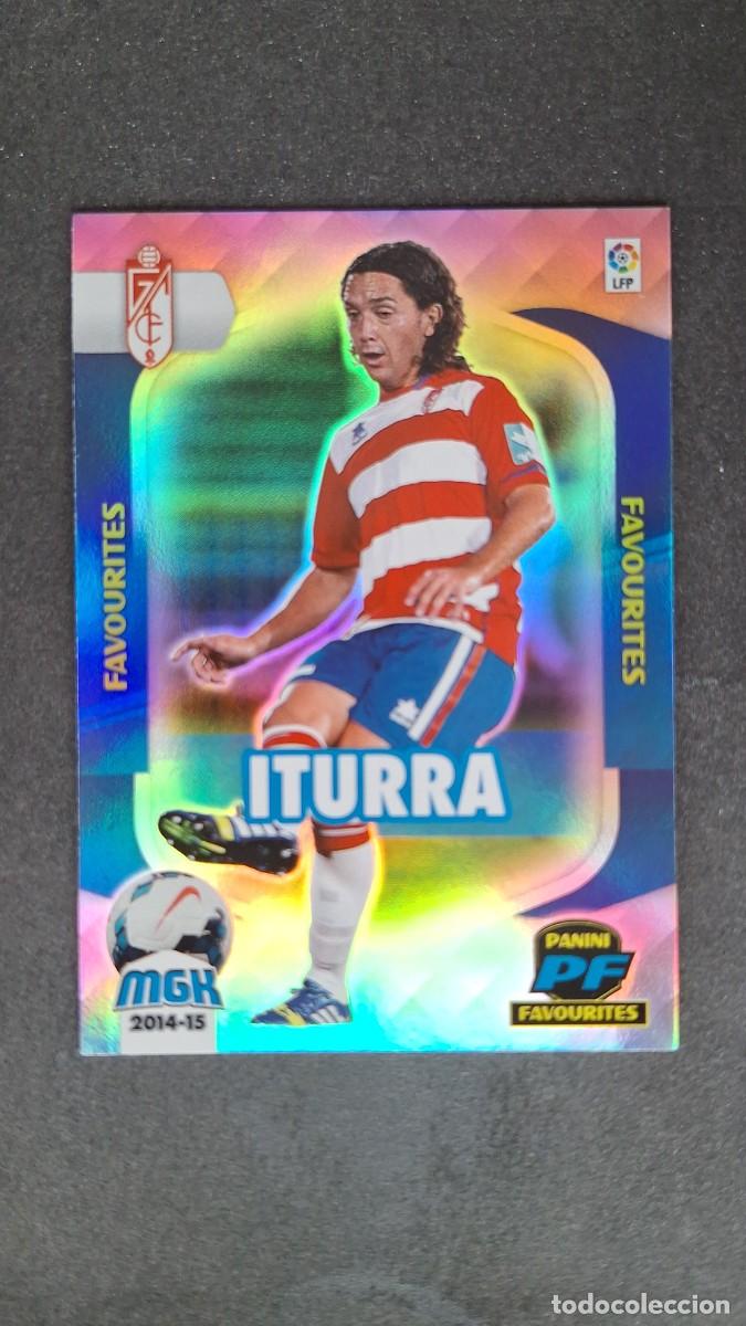 Cromos de f&uacute;tbol: L1 ITURRA GRANADA C. F. FAVOURITES 391 PANINI MEGACRACKS 2014 2015 14 15