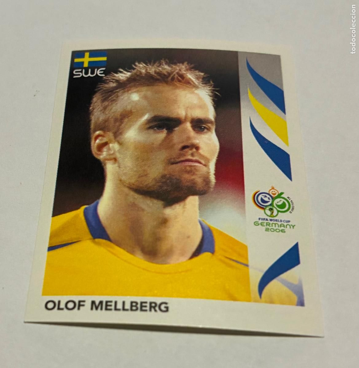 Cromos de f&uacute;tbol: CROMO FUTBOL MUNDIAL ALEMANIA 2006, PANINI, Numero 156, OLOF MELLBERG, Suecia