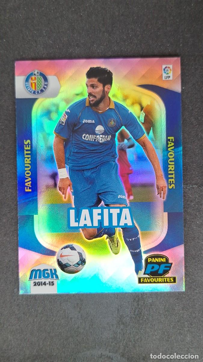 Cromos de f&uacute;tbol: L1 LAFITA GETAFE C. F. FAVOURITES 398 PANINI MEGACRACKS 2014 2015 14 15