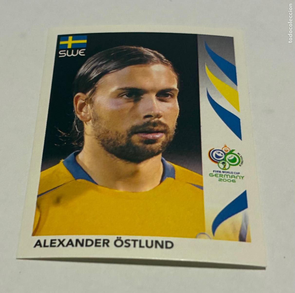 Cromos de f&uacute;tbol: CROMO FUTBOL MUNDIAL ALEMANIA 2006, PANINI, Numero 157, ALEXANDER OSTLUND, Suecia