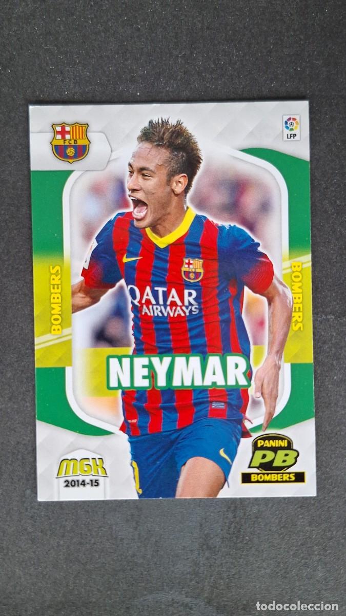 Cromos de Futebol: L1 NEYMAR F. C. BARCELONA BOMBERS 418 PANINI MEGACRACKS 2014 2015 14 15