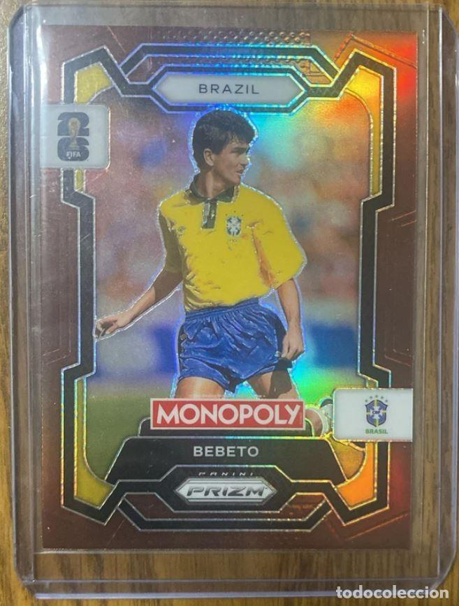 Cromos de Futebol: Bebeto #20 Brown 160/299 Brasil Prizm Monopoly Panini World Cup 2026