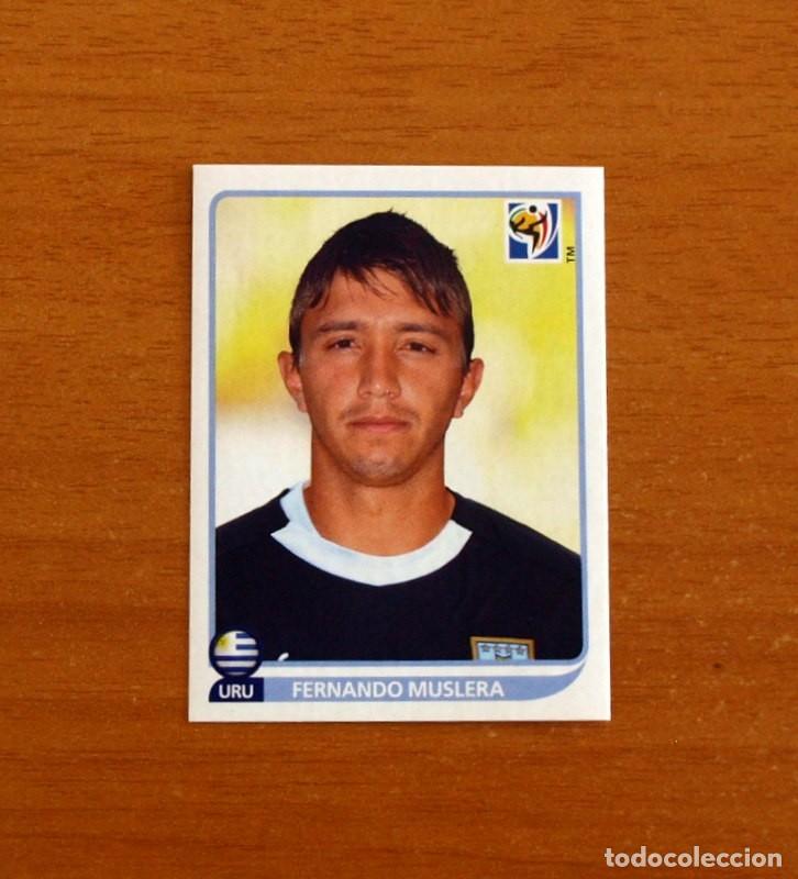 Figurine di Calcio: Uruguay -70 Fernando Muslera -Mundial South Africa 2010 FIFA World Cup-Editorial Panini-Nunca Pegado