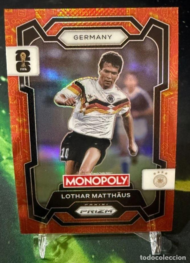 Cromos de Futebol: Lothar Matthaus #64 Germany Orange Monopoly Prizm Panini World Cup 2026