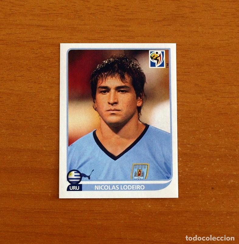 Cromos de Futebol: Uruguay -82 Nicolas Lodeiro -Mundial South Africa 2010 FIFA World Cup-Editorial Panini-Nunca Pegado