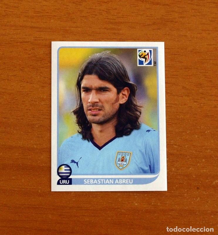 Cromos de Futebol: Uruguay -86 Sebastian Abreu -Mundial South Africa 2010 FIFA World Cup-Editorial Panini-Nunca Pegado