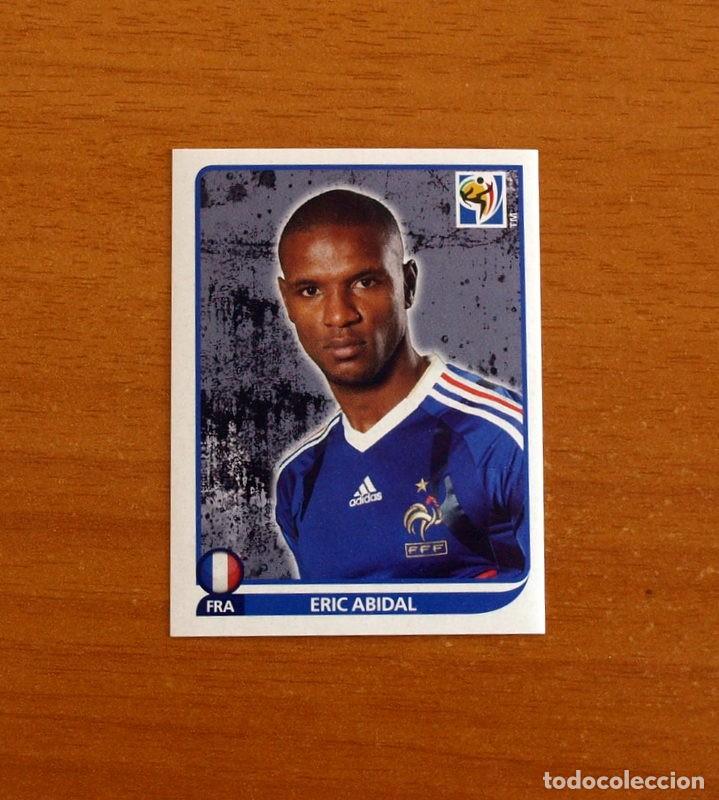 Cromos de f&uacute;tbol: Francia -92 Eric Abidal -Mundial South Africa 2010 FIFA World Cup-Editorial Panini-Nunca Pegado