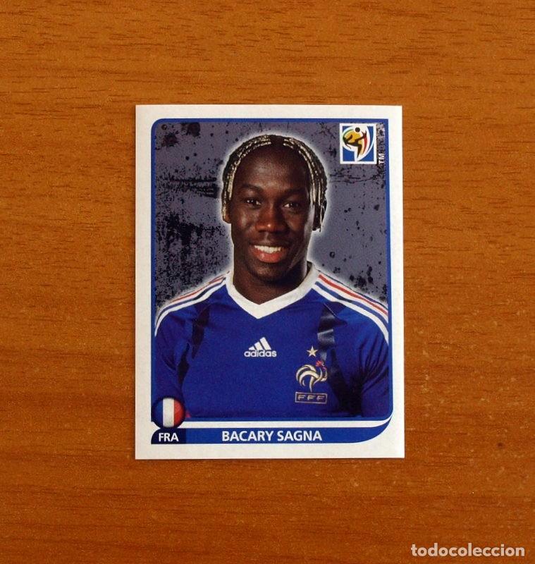 Cromos de f&uacute;tbol: Francia -93 Bacary Sagna -Mundial South Africa 2010 FIFA World Cup-Editorial Panini-Nunca Pegado