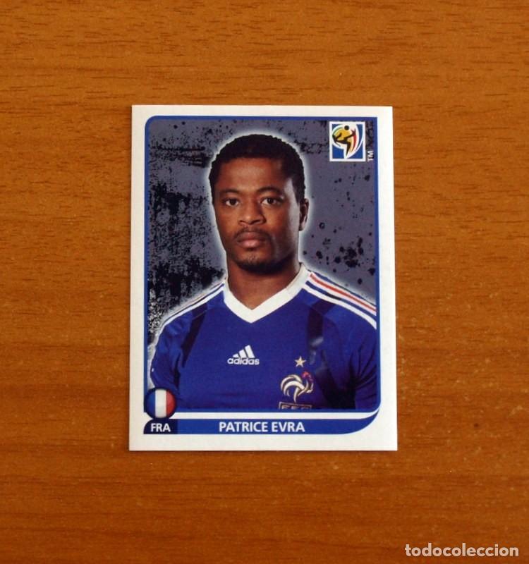 Cromos de f&uacute;tbol: Francia -94 Patrice Evra -Mundial South Africa 2010 FIFA World Cup-Editorial Panini-Nunca Pegado