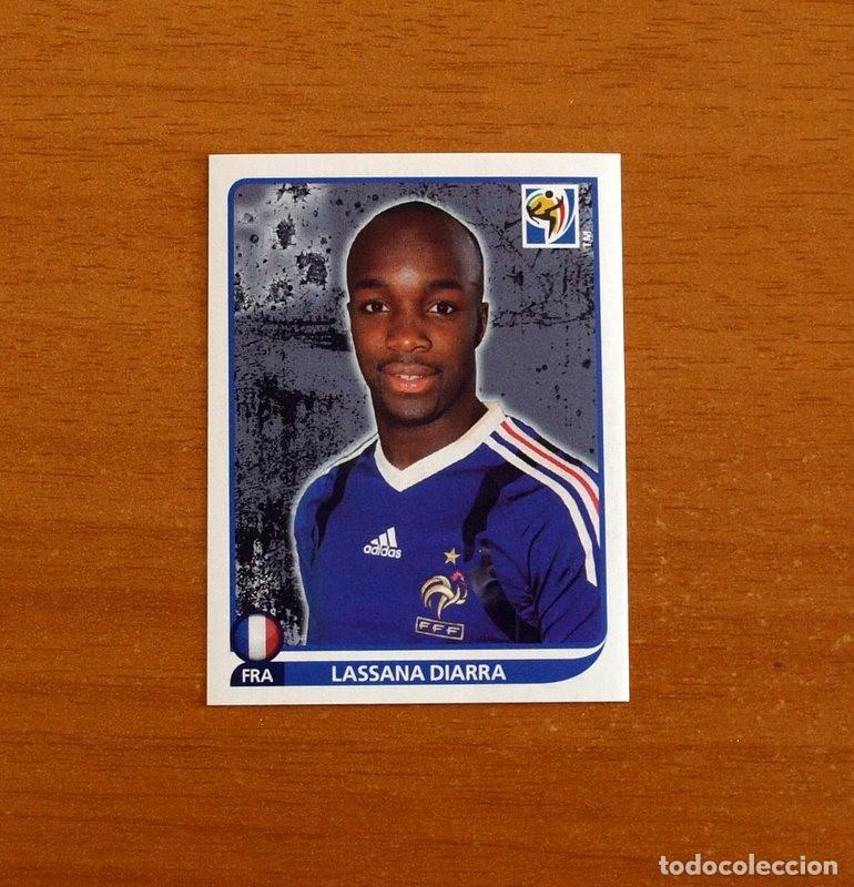 Cromos de f&uacute;tbol: Francia -95 Lassana Diarra -Mundial South Africa 2010 FIFA World Cup-Editorial Panini-Nunca Pegado