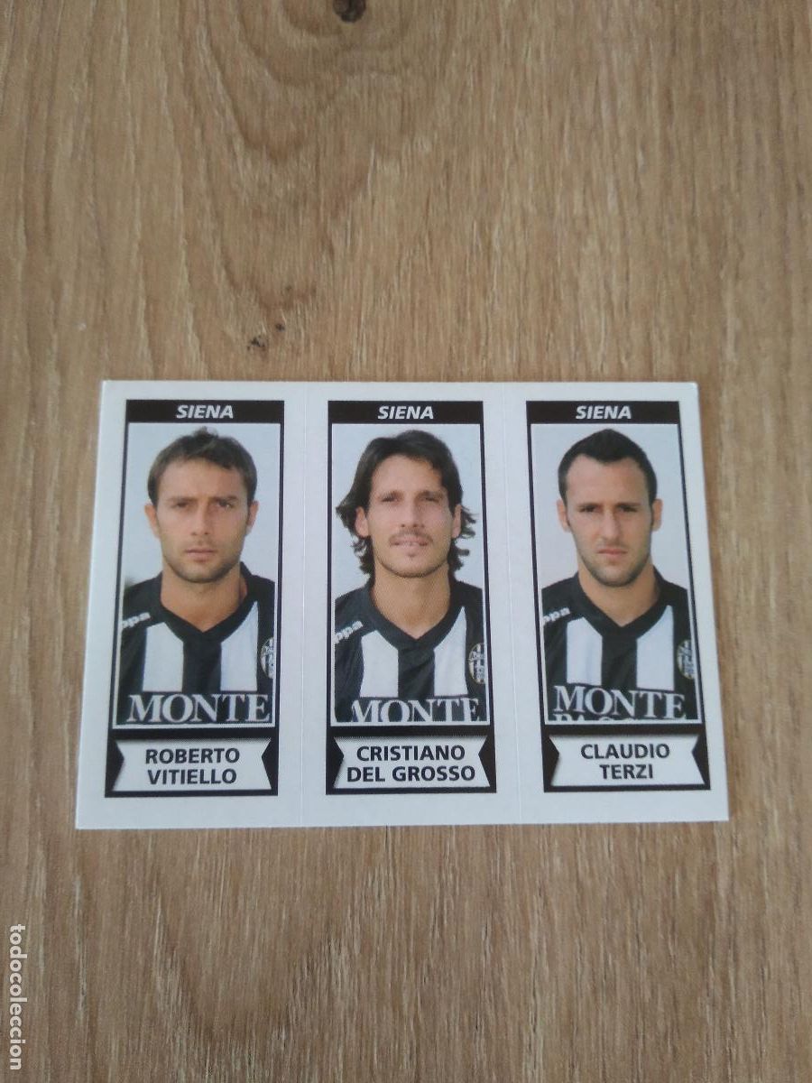 Cromos de f&uacute;tbol: 611 VITIELLO DEL GROSSO TERZI SIENA CROMO FUTBOL PANINI LIGA ITALIA 2010-2011 CALCIATORI 10-11