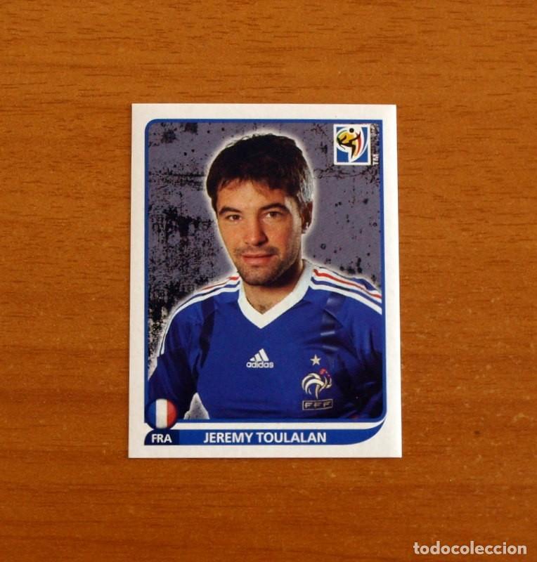Cromos de f&uacute;tbol: Francia -96 Jeremy Toulalan -Mundial South Africa 2010 FIFA World Cup-Editorial Panini-Nunca Pegado