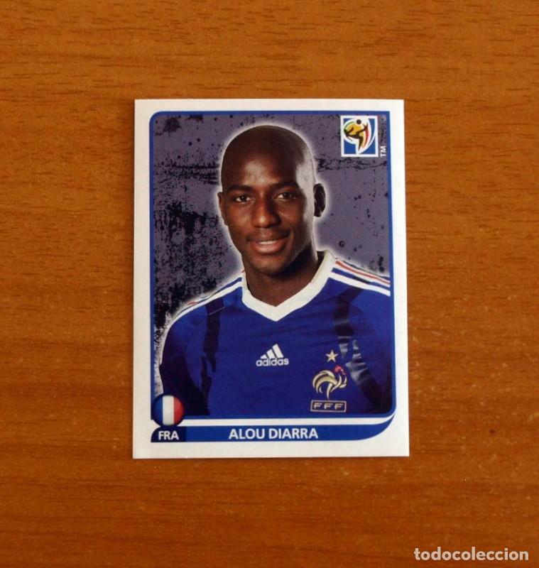 Cromos de f&uacute;tbol: Francia -97 Alou Diarra -Mundial South Africa 2010 FIFA World Cup-Editorial Panini-Nunca Pegado