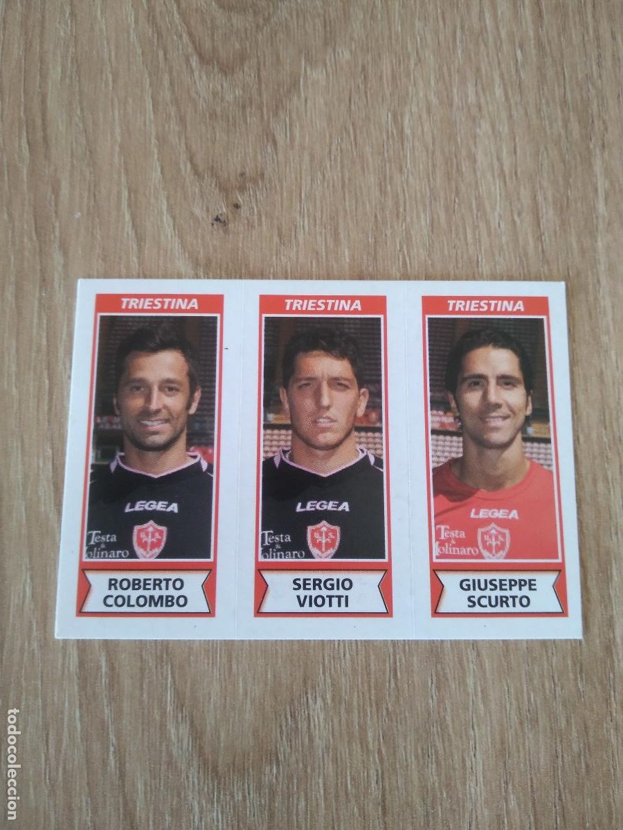 Cromos de Futebol: 625 COLOMBO VIOTTI SCURTO TRIESTINA CROMO FUTBOL PANINI LIGA ITALIA 2010-2011 CALCIATORI 10-11