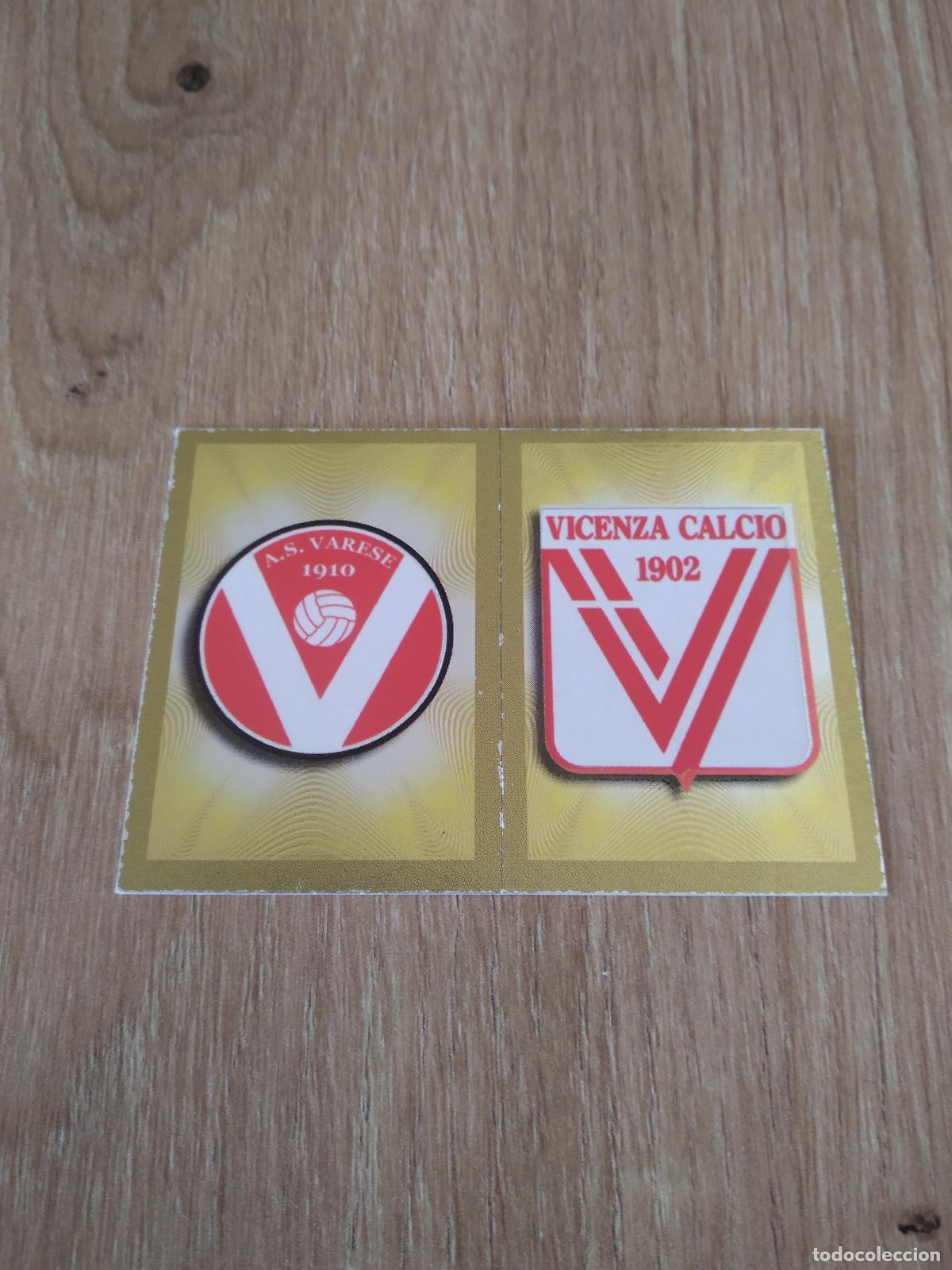 Cromos de Futebol: 631 ESCUDO VARESE VICENZA CALCIO CROMO FUTBOL PANINI LIGA ITALIA 2010-2011 CALCIATORI 10-11