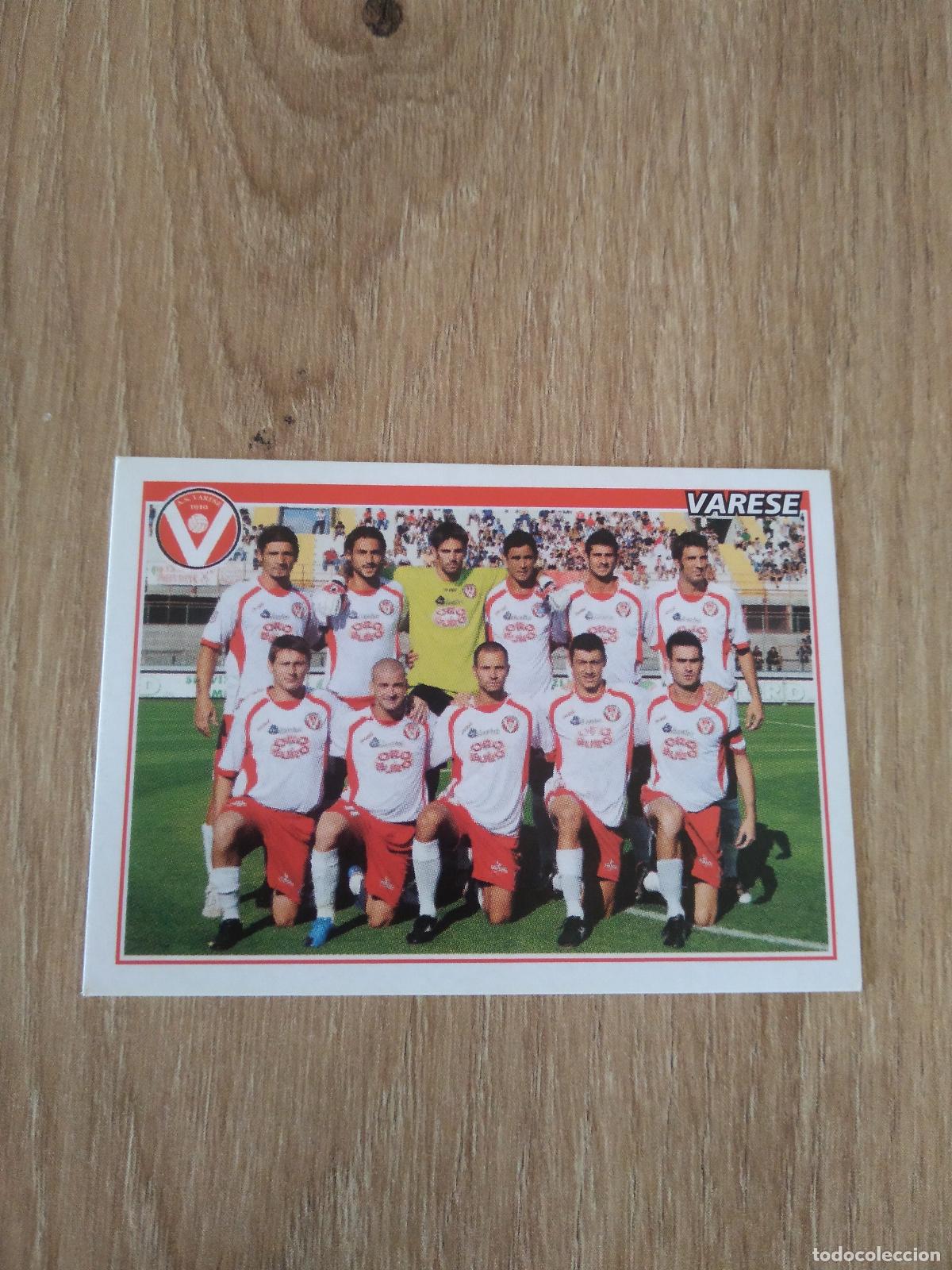 Cromos de Futebol: 632 EQUIPO PLANTILLA VARESE CROMO FUTBOL PANINI LIGA ITALIA 2010-2011 CALCIATORI 10-11