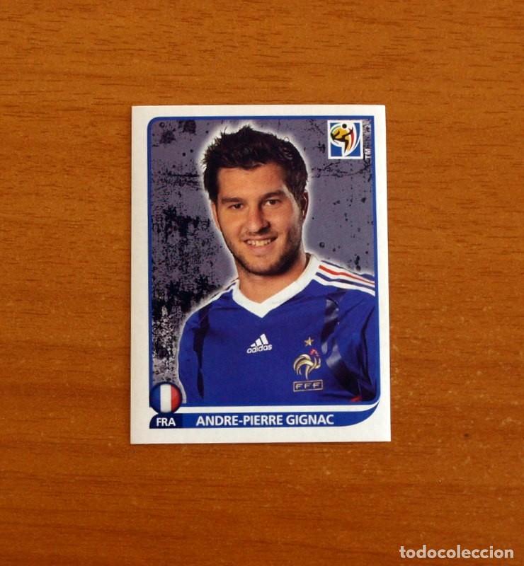 Cromos de Futebol: Francia -105 Andre-Pierre -Mundial South Africa 2010 FIFA World Cup-Editorial Panini-Nunca Pegado