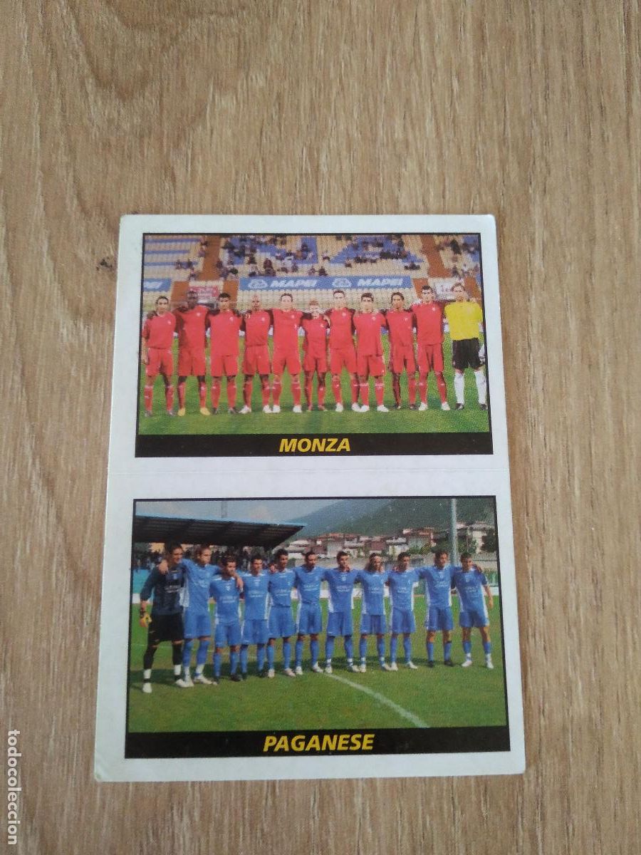 Cromos de Futebol: 651 EQUIPO PLANTILLA MONZA PAGANESE CROMO FUTBOL PANINI LIGA ITALIA 2010-2011 CALCIATORI 10-11
