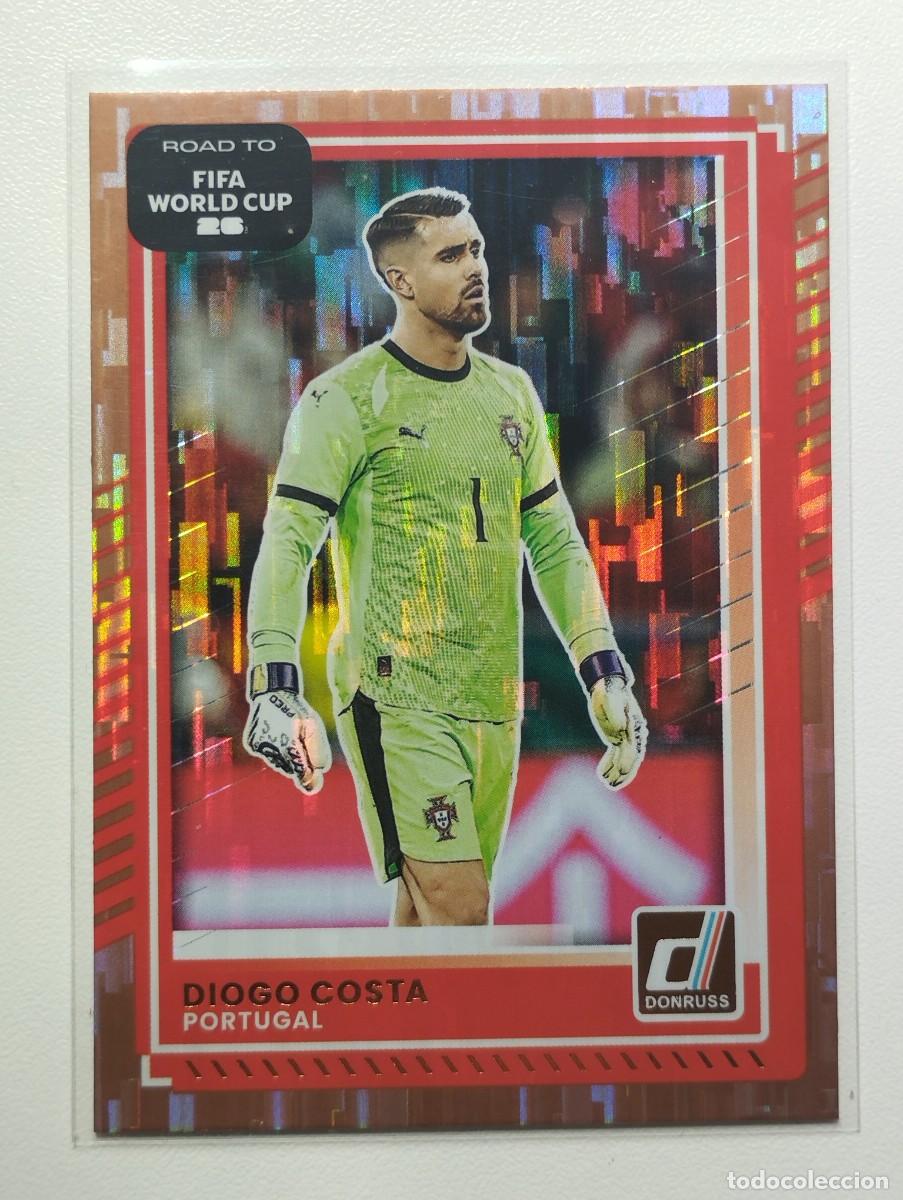 Cromos de Futebol: CROMO CARD PANINI DONRUSS ROAD TO WORLD CUP 26 SOCCER 2026 DIOGO COSTA 87 PARALELA PORTUGAL