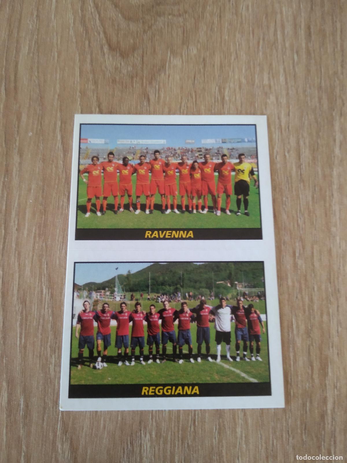 Cromos de Futebol: 654 EQUIPO PLANTILLA RAVENNA REGGIANA CROMO FUTBOL PANINI LIGA ITALIA 2010-2011 CALCIATORI 10-11