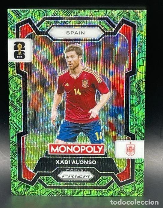 Cromos de Futebol: Xabi Alonso #40 Green Spain Prizm Monopoly Panini FIFA World Cup 2026