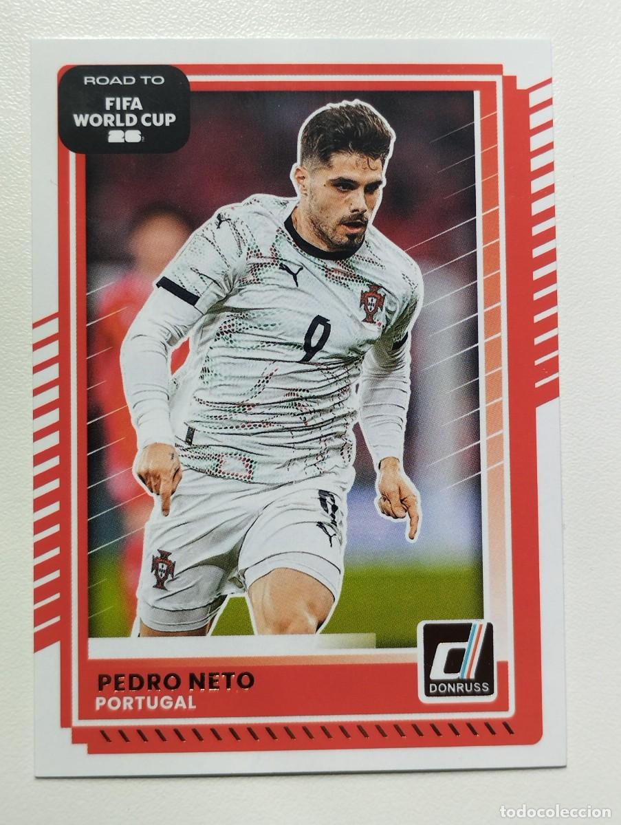 Cromos de f&uacute;tbol: CROMO CARD PANINI DONRUSS ROAD TO WORLD CUP 26 SOCCER 2026 PEDRO NETO 94 PORTUGAL