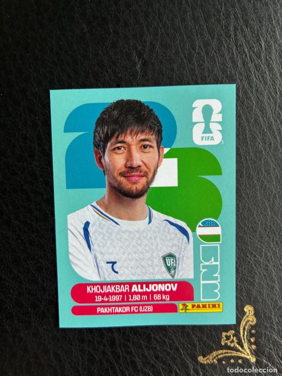 Cromos de f&uacute;tbol: UZB 8 KHOJIAKBAR ALIJONOV UZB8 UZBEKISTAN FIFA WORLD CUP MUNDIAL 2026 26 PANINI
