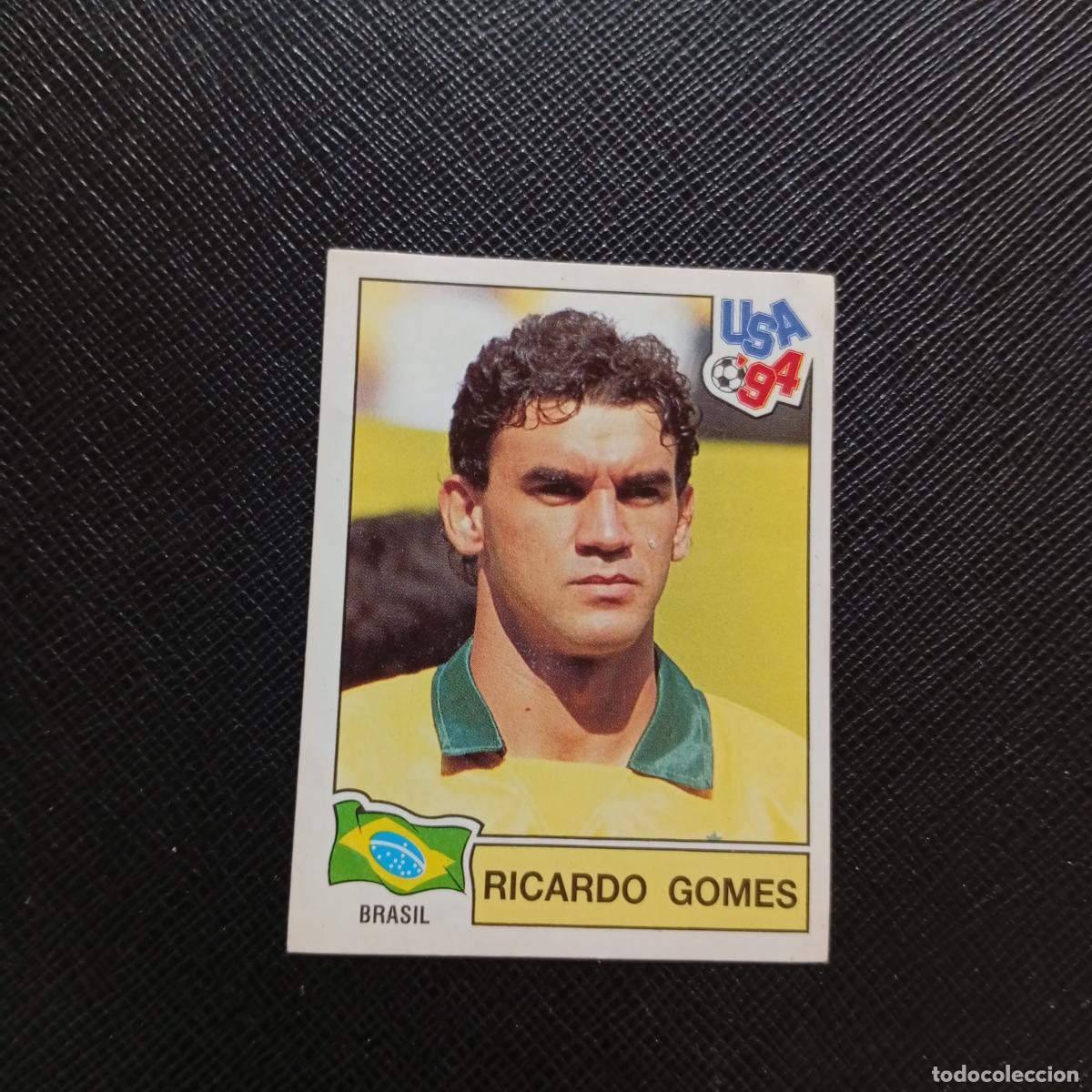 Cromos de f&uacute;tbol: 97 RICARDO GOMES BRASIL PANINI MUNDIAL USA 94 CROMO FUTBOL 1994 - SIN PEGAR - A57 PG262
