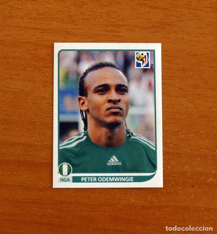Cromos de f&uacute;tbol: Nigeria -138 Peter Odemwingie-Mundial South Africa 2010 FIFA World Cup-Editorial Panini-Nunca Pegado