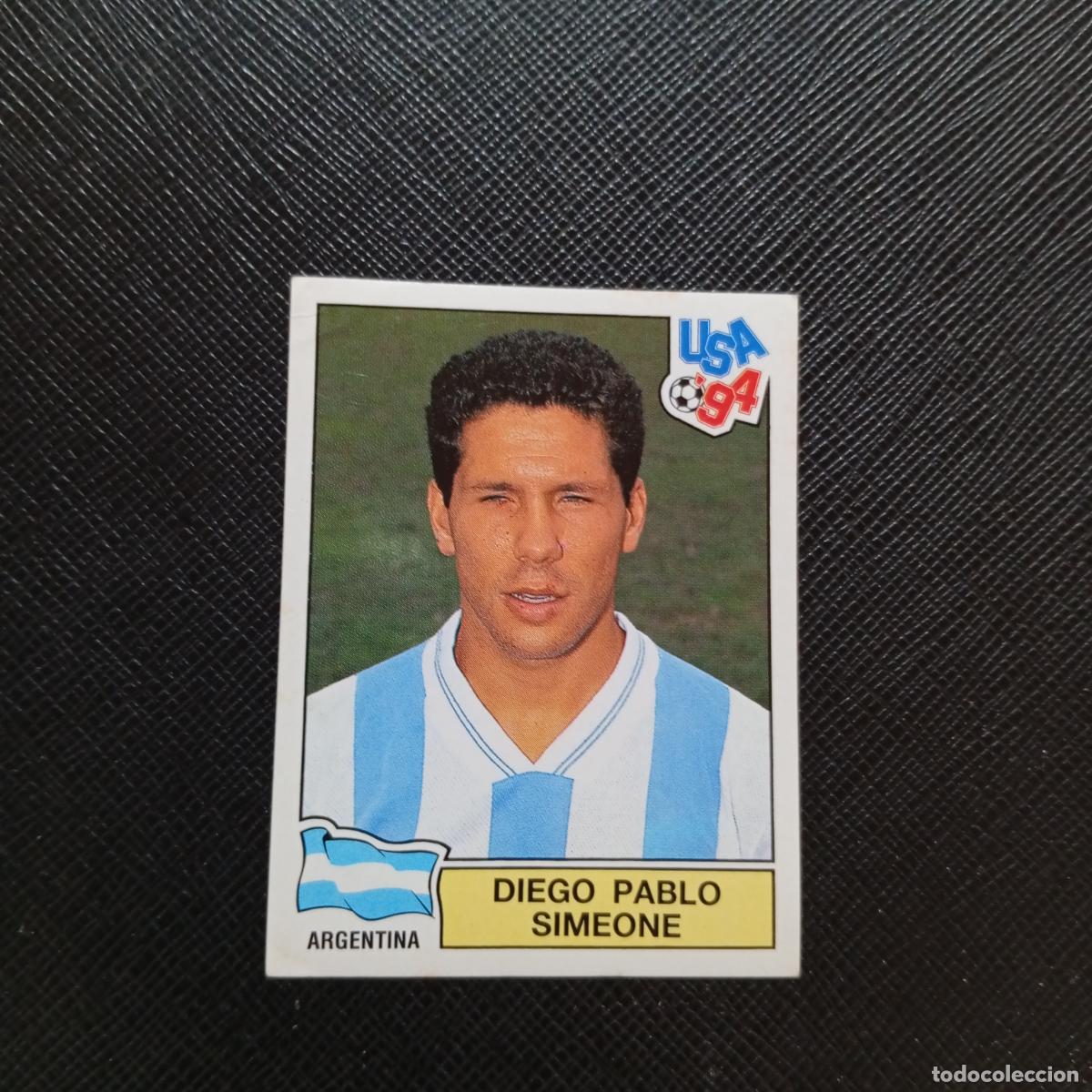 Football Stickers: 253 SIMEONE ARGENTINA PANINI MUNDIAL USA 94 CROMO FUTBOL 1994 - SIN PEGAR - A57 PG280