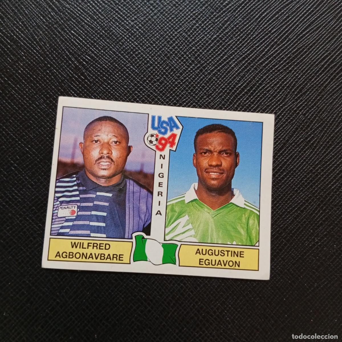 Football Stickers: 236 WILFRED NIGERIA PANINI MUNDIAL USA 94 CROMO FUTBOL 1994 - SIN PEGAR - A57 PG280