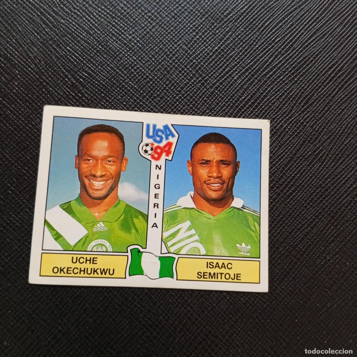 Cromos de Futebol: 238 NIGERIA PANINI MUNDIAL USA 94 CROMO FUTBOL 1994 - SIN PEGAR - A57 PG289