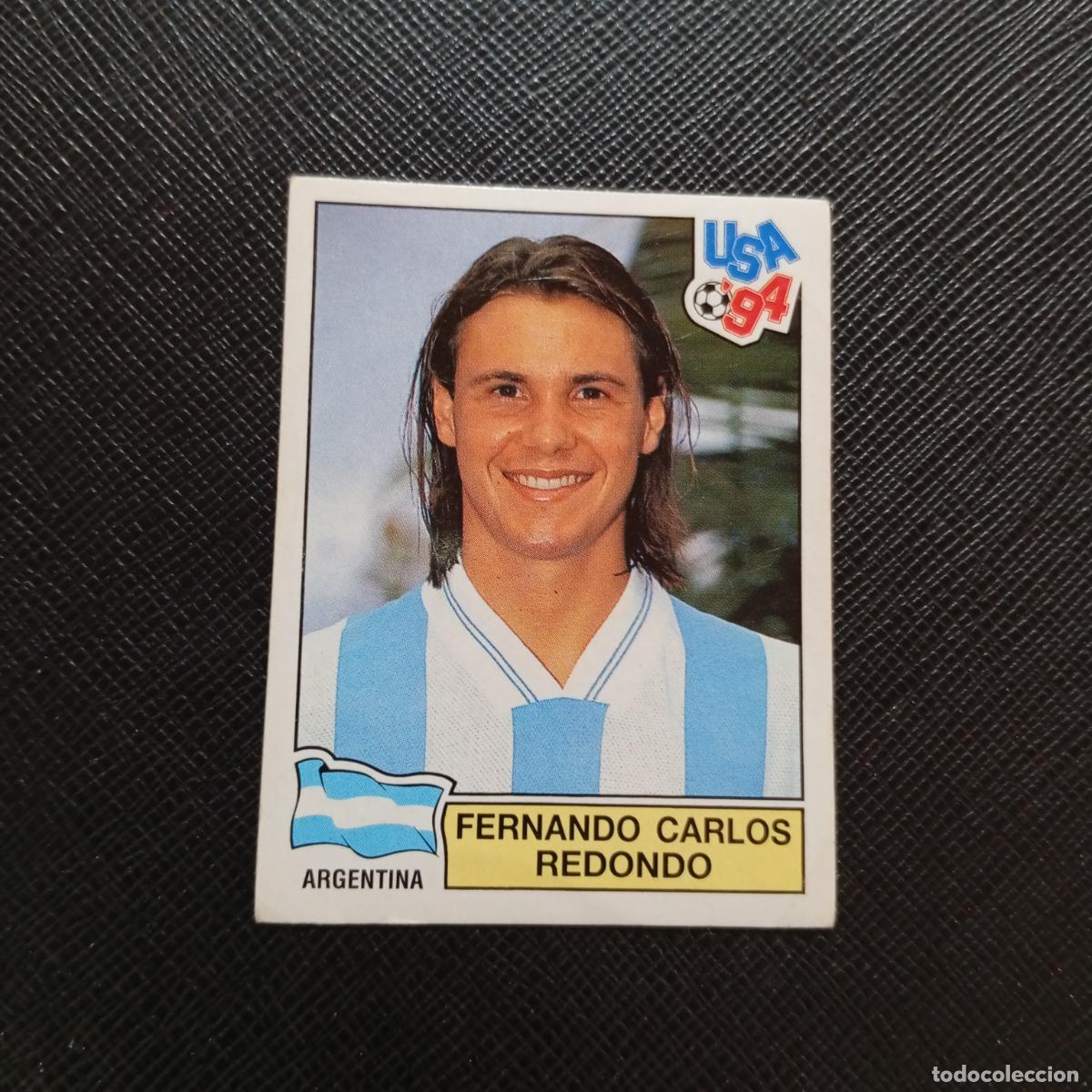 Cromos de Futebol: 252 REDONDO ARGENTINA PANINI MUNDIAL USA 94 CROMO FUTBOL 1994 - SIN PEGAR - A57 PG289