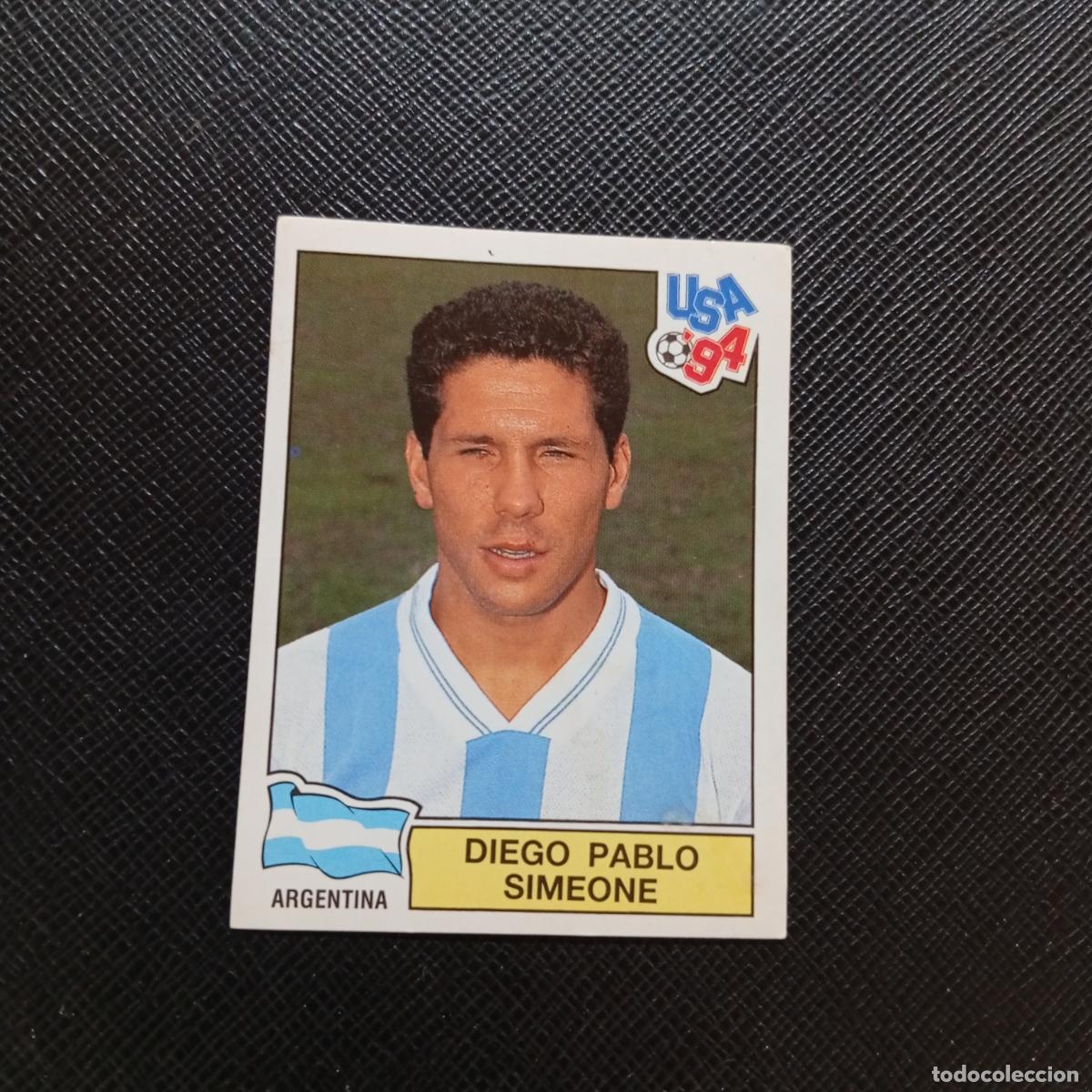 Cromos de Futebol: 253 SIMEONE ARGENTINA PANINI MUNDIAL USA 94 CROMO FUTBOL 1994 - SIN PEGAR - A57 PG298