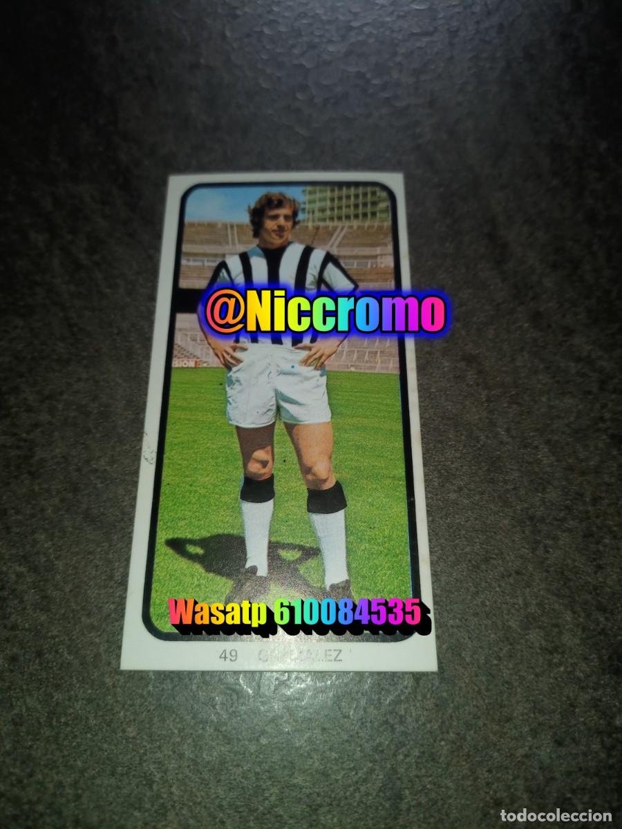 Cromos de f&uacute;tbol: gonzalez 49 castellon cromo ruiz romero 1973 1974 coloca recuperado ver fotos 73 74