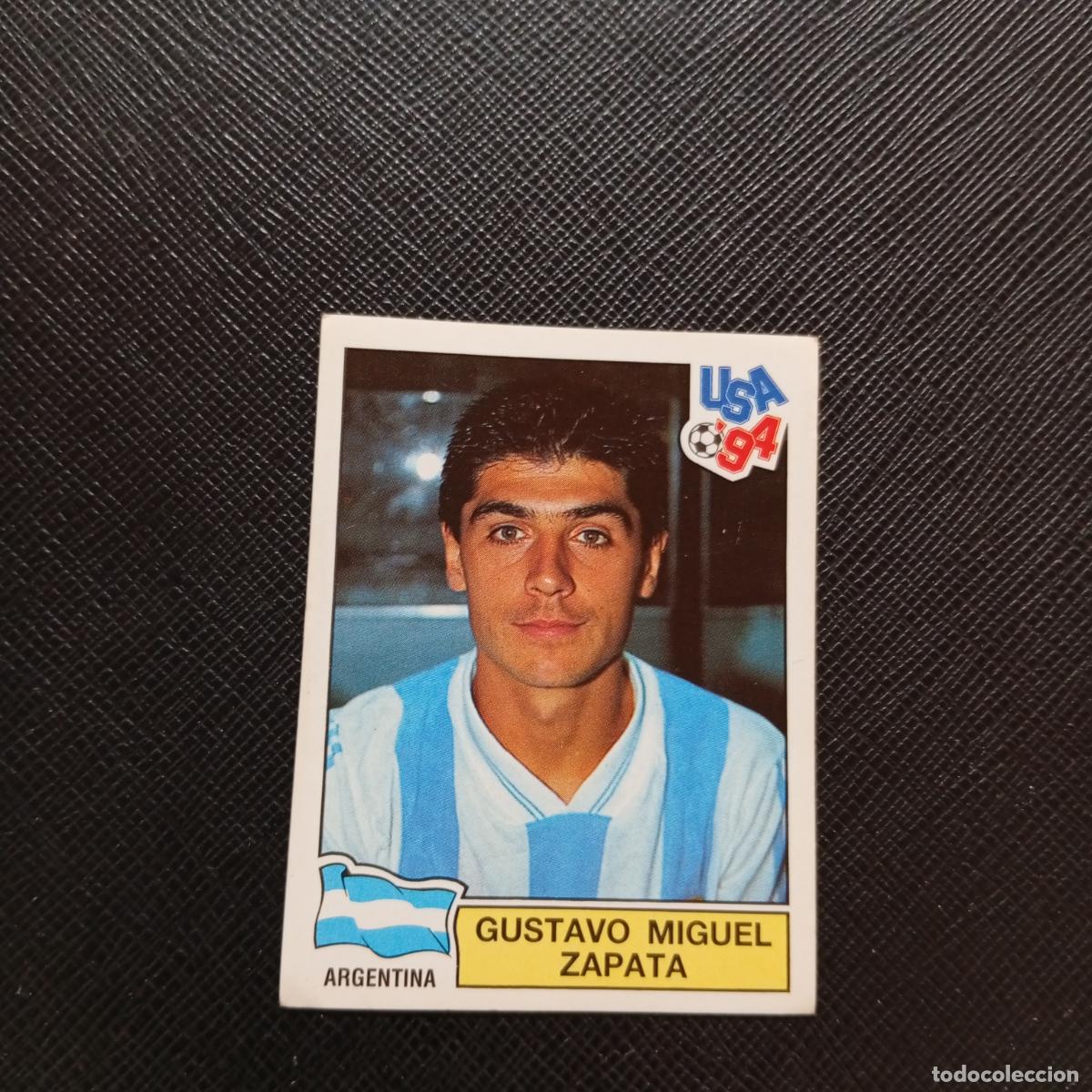 Cromos de f&uacute;tbol: 256 ZAPATA ARGENTINA PANINI MUNDIAL USA 94 CROMO FUTBOL 1994 - SIN PEGAR - A57 PG307