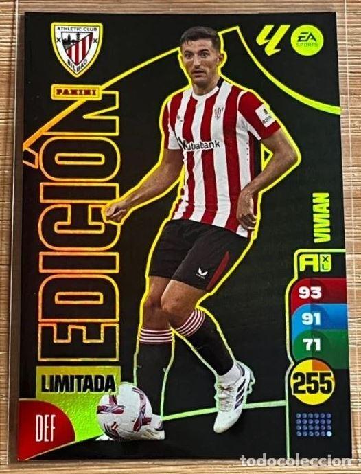 Cromos de f&uacute;tbol: Vivian Edicion Limitada Athletic Bilbao Adrenalyn XL La Liga 2024 2025